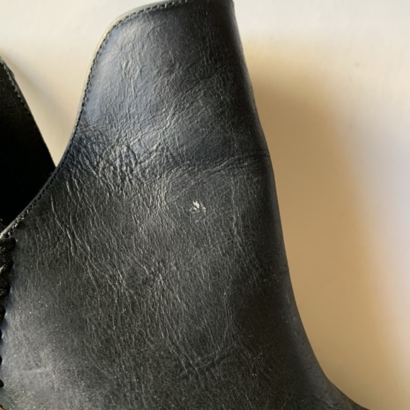 Crown Vintage Firiat Ankle Boots, Women's Size 6 M, Black Leather - Picture 8 of 8